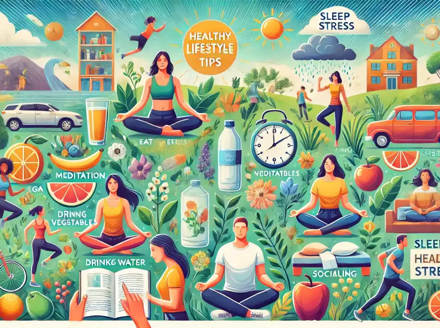 10 healthy lifestyle tips for a balanced life